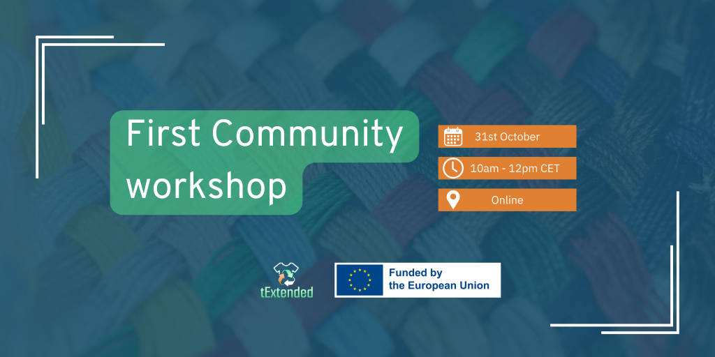 Save the date! tExtended first Community workshop to take place in October